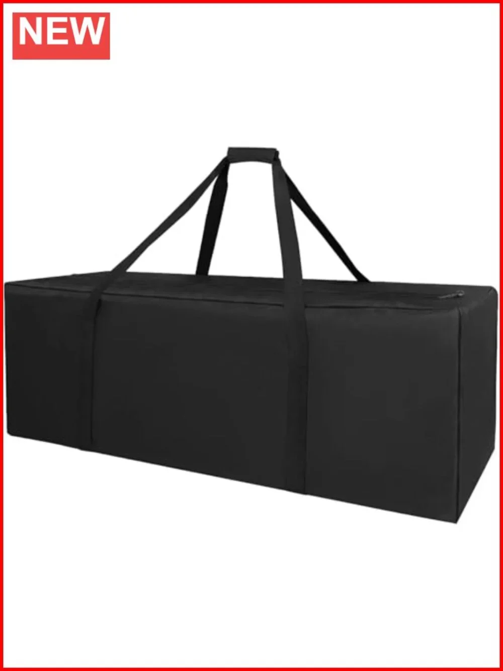 155L Water-Resistant Travel Duffel Bag with Heavy-Duty Lockable Zippers, 42 Inch